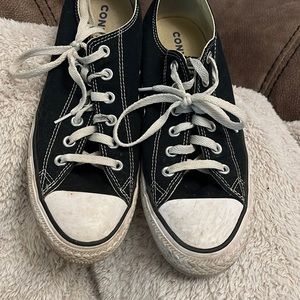 Classic Black Converse(Chuck Taylors)